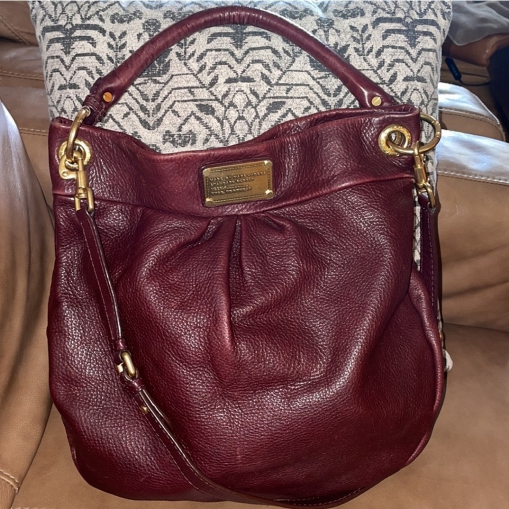 Marc Jacobs Q Hillier Hobo Leather Bag - Picture 3 of 13